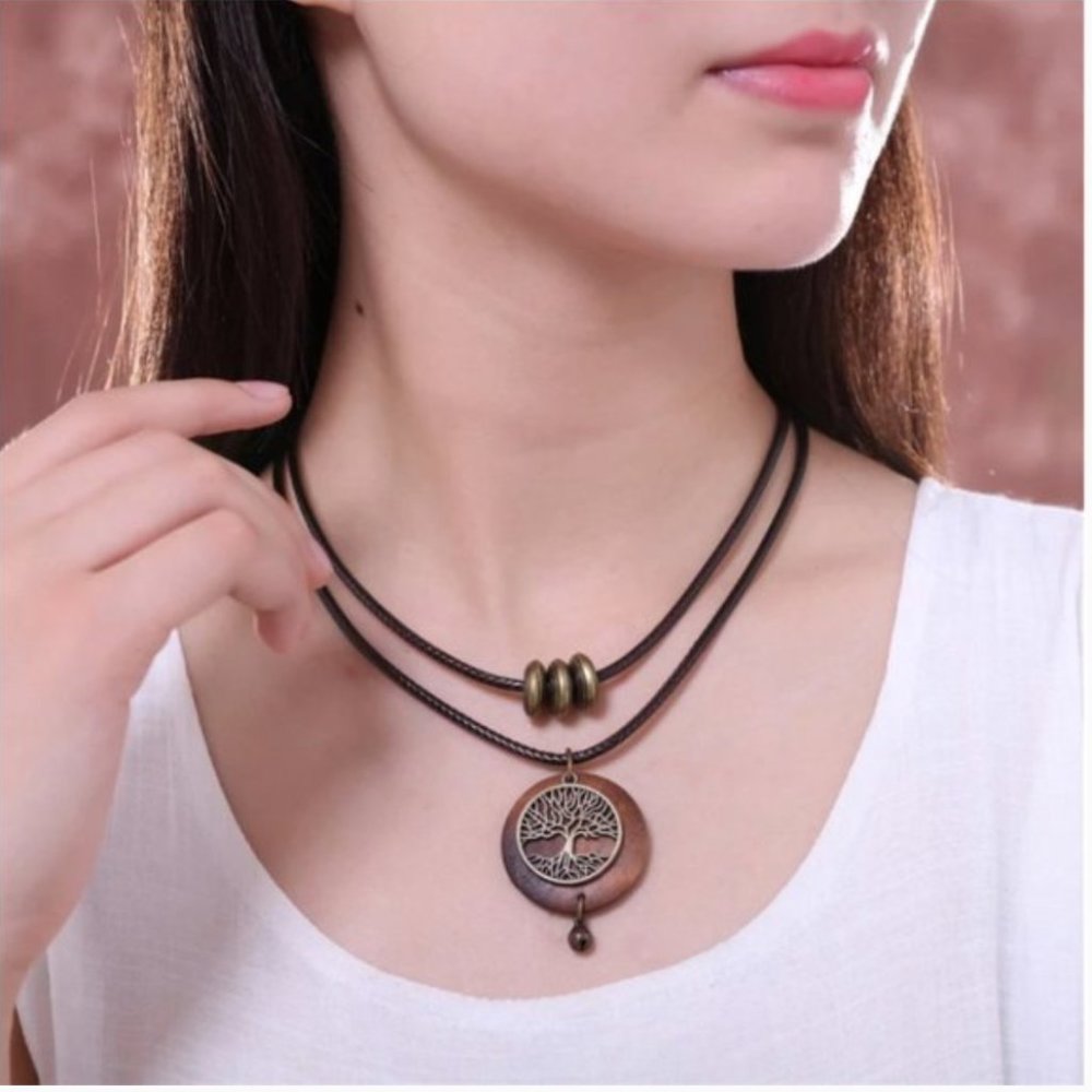 Tree Of Life Choker Necklace - Picture 4 of 12